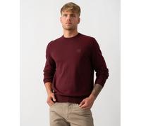 BOSS Orange Kanovano Mens Crew Neck Jumper - Dark Red 604 - Dark Red 604 - M