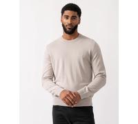 BOSS Orange Kanovano Mens Crew Neck Jumper - Open Grey 070