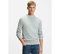 BOSS Orange Kanovano Mens Crew Neck Jumper - Silver 043 - Silver 043 - M