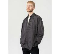 Boss Orange Lambini Mens Long Sleeve Shirt - Grey - Size Large