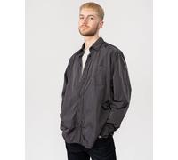 Boss Orange Lambini Mens Long Sleeve Shirt - Grey - Size Large