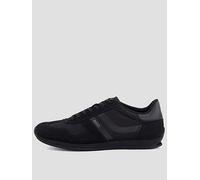 BOSS Orange Levon_Runn Nylon Mix Trainers, Black, Size 41, Men Black