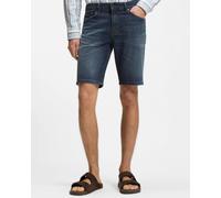 BOSS Orange Maine Regular-Fit Shorts in Soft-Motion Denim - Medium Blue 420 - Medium Blue 420 - W34