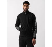 BOSS Orange Mens Full Zip Loungewear Tracksuit Jacket - Black 001