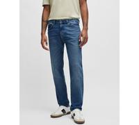 Men's BOSS Orange Re.Maine BC-C Regular Fit Jeans in Comfort-Stretch Denim - Medium Blue 427
