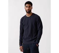 BOSS Orange Mens Structure Loungewear Sweatshirt - Dark Blue 403