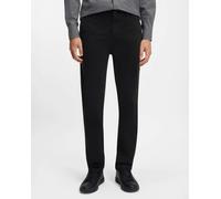 BOSS Orange Mens Tapered-Fit Chinos in Stretch-Cotton Satin - Black 001 - Black 001 - W34 L34