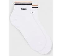 BOSS Orange Mens Two-Pack of Short Length Socks with Signature Stripe NOS -