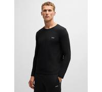 BOSS Orange Mix&Match Mens Long Sleeve Stretch-Cotton T-Shirt with Embroidered
