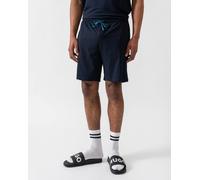 BOSS Orange Mix&Match Mens Stretch-Cotton Regular-Rise Loungewear Shorts with Embroidered Logo - Dark Blue 404 - Dark Blue 404 - XL