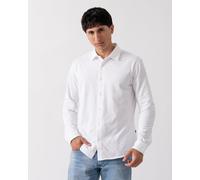 Boss Orange Mysoft 2 Mens Shirt - White Cotton - Size Large