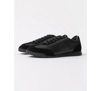 BOSS Orange Nitan Mens Low-Top Trainers with Structured Trims - Black 005