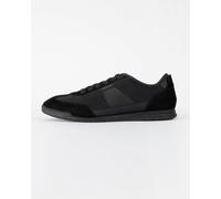 BOSS Orange Nitan Mens Mixed Material Trainers with Ridged Outsole - Black 005 - Black 005 - UK11 EU45 US12