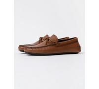 BOSS Orange Noel Mens Italian Leather Driving Moccasins - Medium Brown 210 - Medium Brown 210 - UK10 EU44 US11