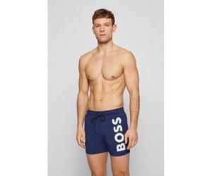 Boss Orange Octopus Bold Logo Mens Swim Shorts - Navy Polyamide - Size X-Large