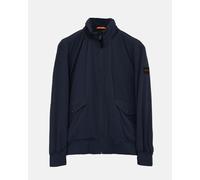 BOSS Orange Ohice Mens Water-Repellent Bomber Jacket with Packable Hood - Dark Blue 404 - Dark Blue 404 - XL