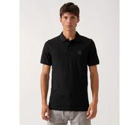 BOSS Mens Passenger Stretch-Cotton Slim-fit Polo Shirt with Logo Patch