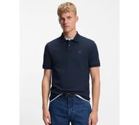 BOSS Stretch-cotton slim-fit polo shirt with logo patch - Style Passenger, 50507803 Dark Blue L