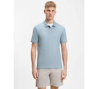 BOSS Mens HBO Passenger Premium Design Polo Shirt Short Blue 458 M