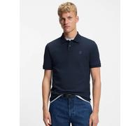 BOSS Mens Passenger Stretch-Cotton Slim-fit Polo Shirt with Logo Patch