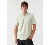 BOSS Orange Passenger Mens Stretch-Cotton Slim-Fit Polo Shirt with Logo Patch - Open Green 384 - Open Green 384 - XL