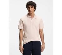 BOSS Mens Passenger Stretch-Cotton Slim-fit Polo Shirt with Logo Patch