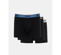 BOSS Three-pack of stretch-cotton boxer briefs - Style BoxerBr 3P Power, 50554694 Black XL