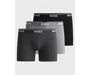 BOSS Orange Power Three Pack Mens Stretch Cotton Boxer Briefs With Logos NOS -