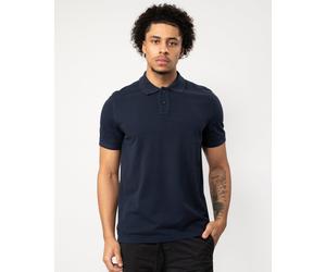Boss Orange Prime Mens Cotton-Piqué Polo Shirt with Logo Print NOS - Dark Blue - Size X-Large
