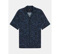 BOSS Orange Rayer Mens Short Sleeve Shirt - Dark Blue 404