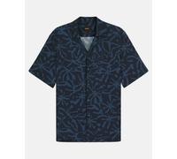 BOSS Orange Rayer Mens Short Sleeve Shirt - Dark Blue 404 - Dark Blue 404 - M
