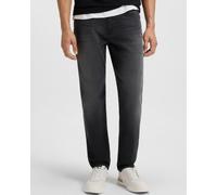 BOSS Orange Re.Maine Mens Regular-Fit Jeans in Super-Stretch Denim - Black 005