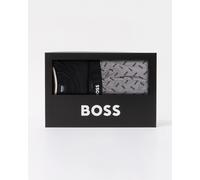 BOSS Orange Relax Mens Short Pyjama Set - Dark Grey 026 - Dark Grey 026 - M