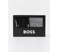 BOSS Mens Relax Short Set Cotton pyjama set with logo details