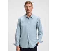 BOSS Orange Relegant 6 Mens Regular-Fit Shirt in Cotton Poplin with Kent Collar - Light/Pastel Blue 451 - Light/Pastel Blue 451 - M