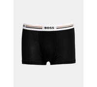 BOSS Mens Trunk 3P Revive Three-Pack of Stretch Trunks with Signature-Stripe waistbands Black