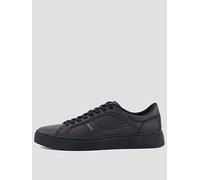 BOSS Orange Rhys Tenn PU Cupsole Sneaker, Black, Size 10, Men Black