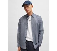 Boss Orange Rickert Mens Long Sleeve Shirt - Navy - Size X-Large