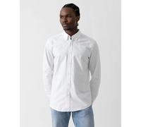 BOSS Mens Regular Fit Rickert M Shirt - Colour: 100 White - Size: XL