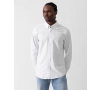 Boss Orange Rickert Mens Long Sleeve Shirt - White Cotton - Size X-Large