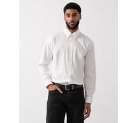 BOSS Orange Rickert Mens Regular-Fit Shirt in Stretch-Cotton Dobby - Natural 101