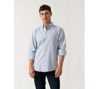 BOSS Orange Ricoplus Mens Long Sleeve Shirt - Open Blue 470 - Open Blue 470 - M