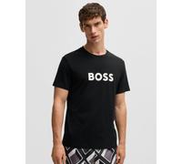Boss Orange Mens T-Shirt RN 10249533 01 - Black Cotton - Size Large