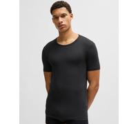 BOSS Mens TShirtRN 2P Modern Two-Pack of Stretch-Cotton Underwear T-Shirts with Logo