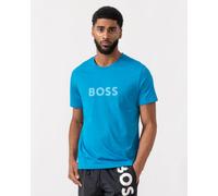 BOSS Large Chest Logo T-Shirt - Blue - Size L