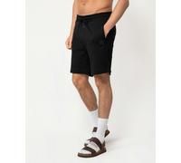 BOSS Orange Sewalk Mens Cotton-Terry Shorts With Logo Badge - Black 001 - Black 001 - M