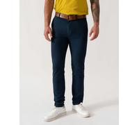 BOSS Orange Slim Fit Textured Chinos - Open Blue 464