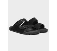 BOSS Orange Surfley Mens Twin-Strap Slides with Branded Buckles - Black 001 - Black 001 - UK11 EU45 US12