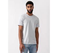 BOSS Orange Tales Mens Cotton-Jersey T-shirt With Logo Patch - Light/Pastel Grey