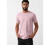 BOSS Orange Tales Mens Cotton-Jersey T-shirt With Logo Patch - Light/Pastel Purple 539 - Light/Pastel Purple 539 - L